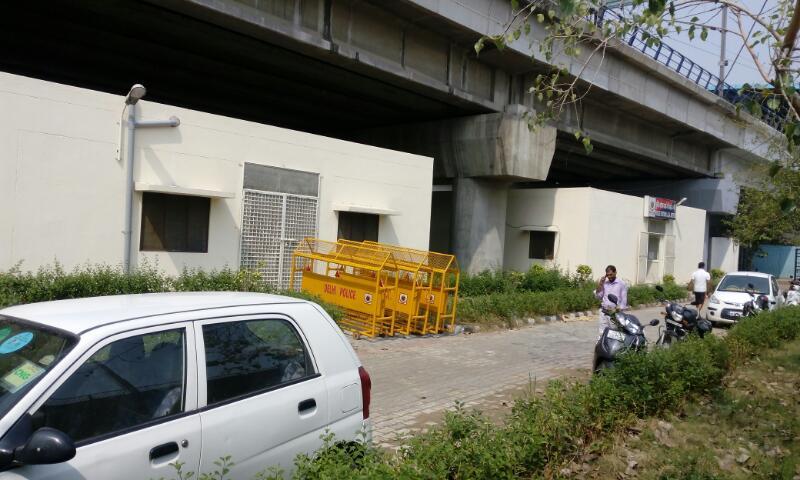 Construction of Dwarka metro police  Station New Delhi 